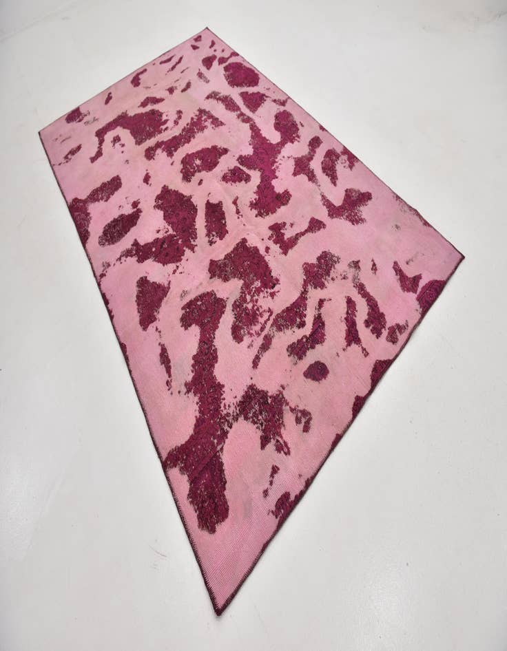 Detail image of  5' 10 x 9' 5  Hand Knotted Ultra Vintage Persian Wool Rug