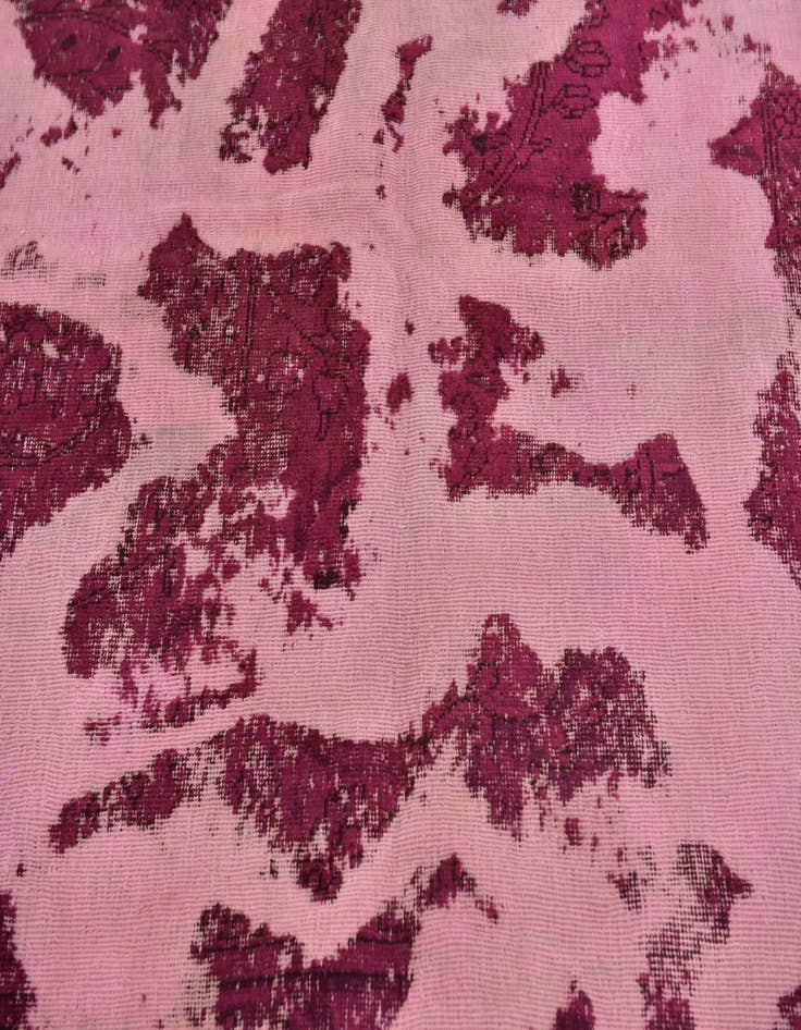 Detail image of  5' 10 x 9' 5  Hand Knotted Ultra Vintage Persian Wool Rug