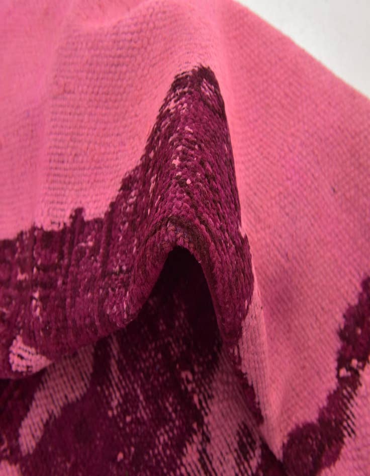 Detail image of  6' 5 x 9' 2  Hand Knotted Ultra Vintage Persian Wool Rug