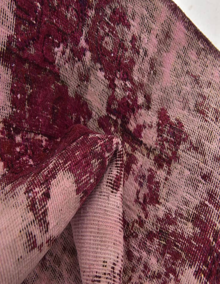 Detail image of  3' 2 x 5' 7  Hand Knotted Ultra Vintage Persian Wool Rug