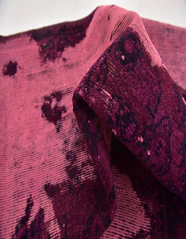 Detail image of  3' 6 x 5' 3  Hand Knotted Ultra Vintage Persian Wool Rug