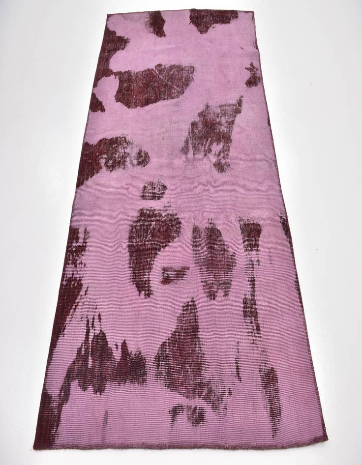 Detail image of  4' 5 x 6' 7  Hand Knotted Ultra Vintage Persian Wool Rug