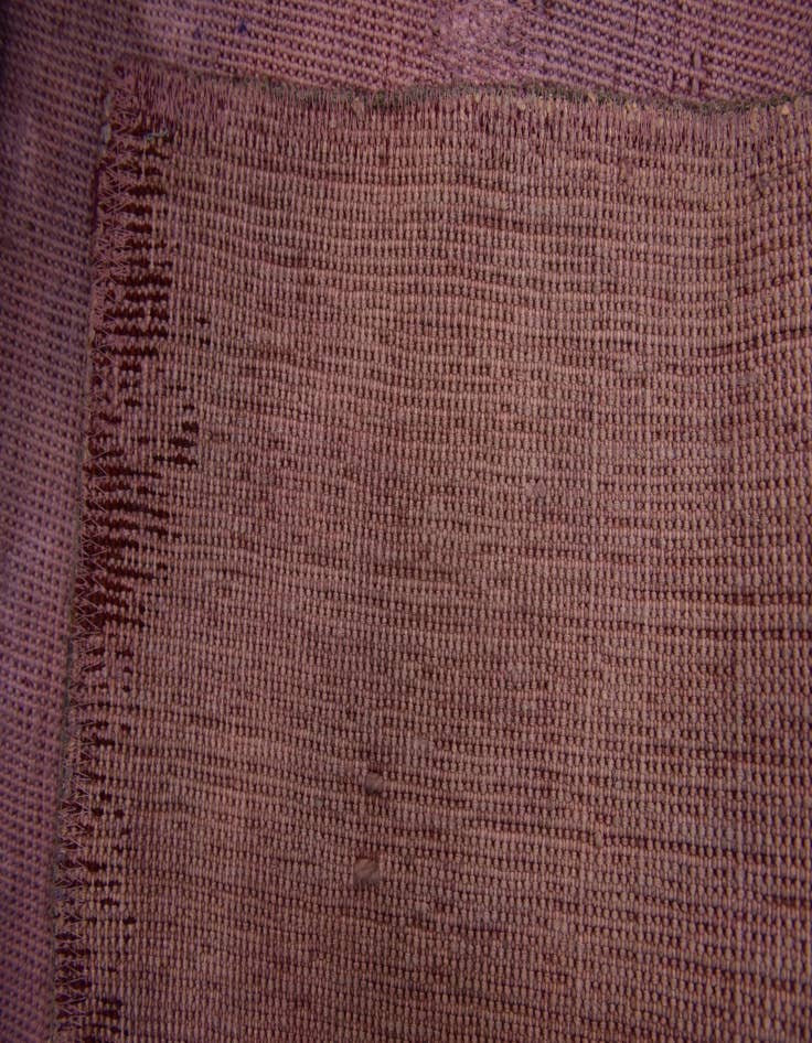 Detail image of  4' 7 x 5' 9  Hand Knotted Ultra Vintage Persian Wool Rug