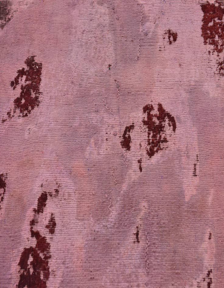 Detail image of  4' 7 x 5' 9  Hand Knotted Ultra Vintage Persian Wool Rug