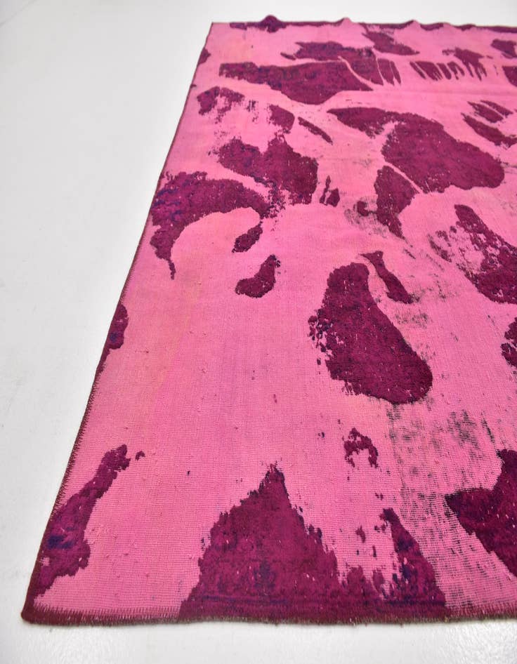 Detail image of  7' 8 x 11' 4  Hand Knotted Ultra Vintage Persian Wool Rug