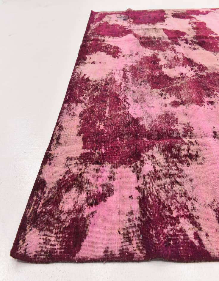 Detail image of  7' 10 x 11' 6  Hand Knotted Ultra Vintage Persian Wool Rug