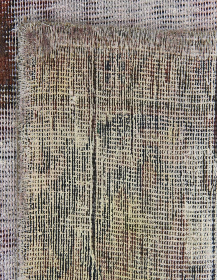 Detail image of  5' 7 x 8' 2  Hand Knotted Ultra Vintage Persian Wool Rug