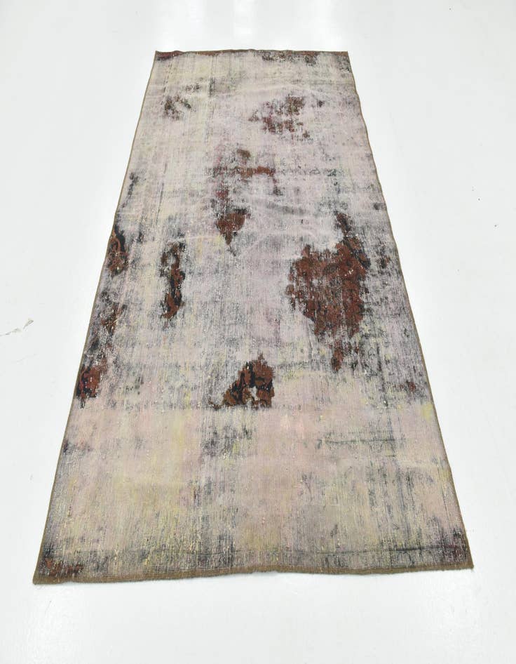 Detail image of  5' 7 x 8' 2  Hand Knotted Ultra Vintage Persian Wool Rug