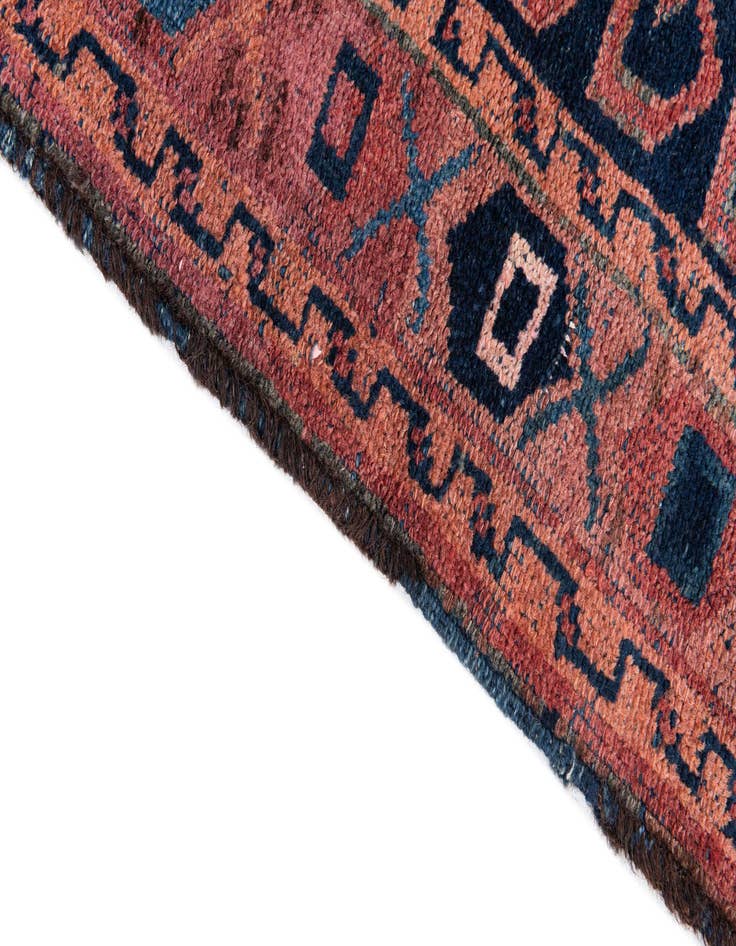 Detail image of  4' 6 x 7' 10  Hand Knotted Ultra Vintage Persian Wool Rug