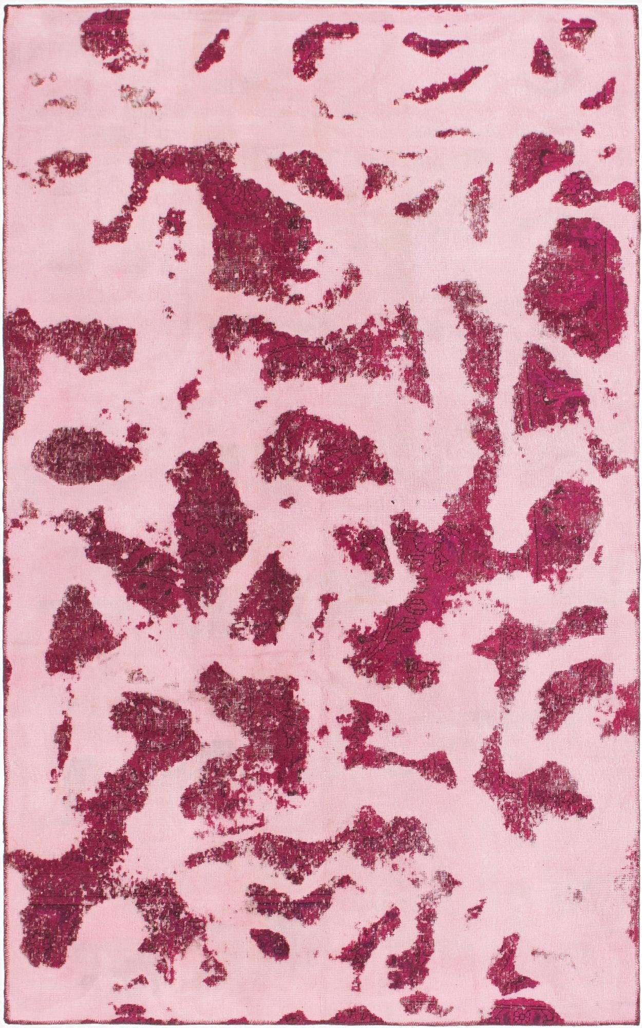  5' 10 x 9' 5  Hand Knotted Ultra Vintage Persian Wool Rug