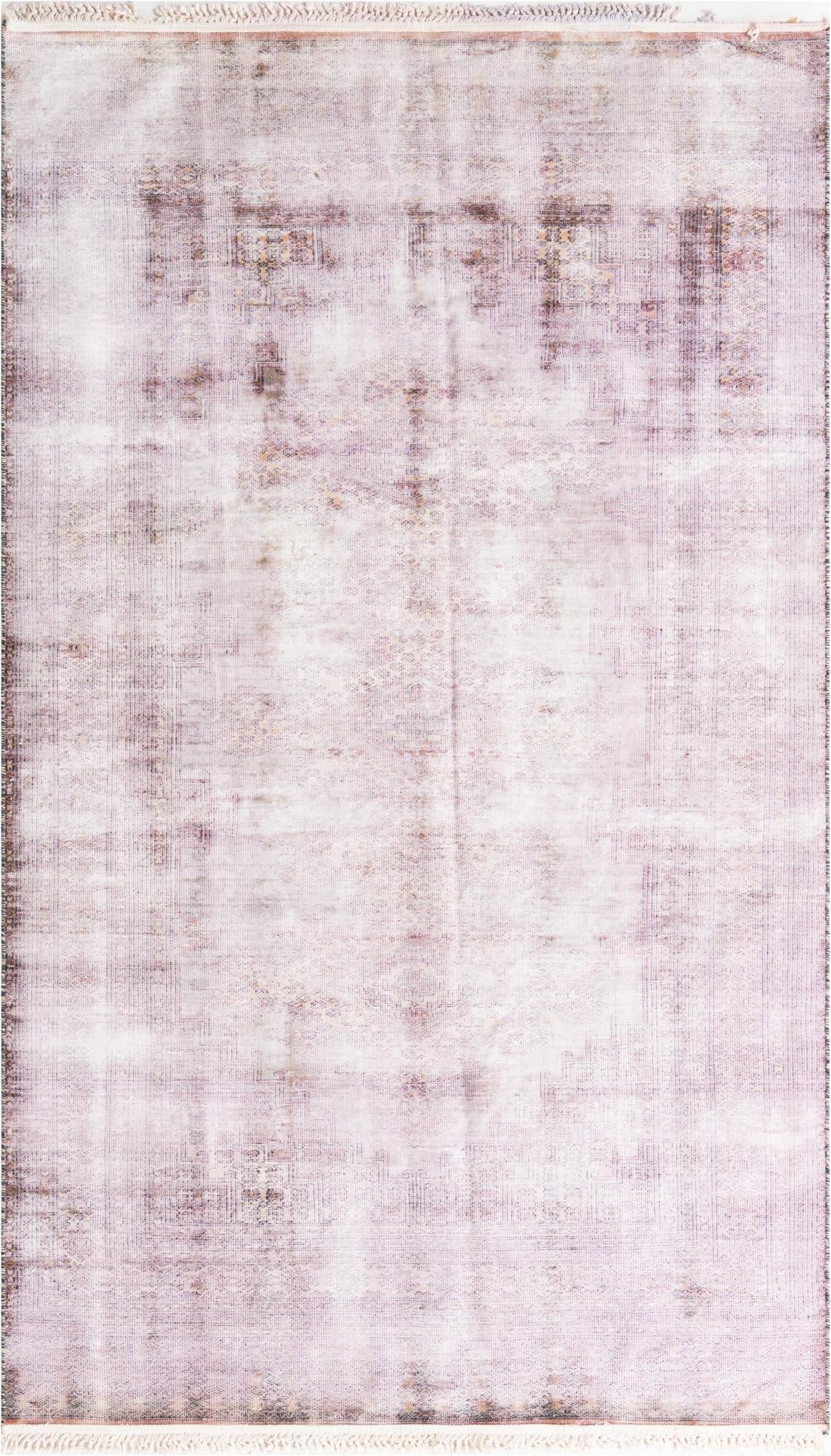  4' 8 x 8' 2  Hand Knotted Ultra Vintage Persian Wool Rug