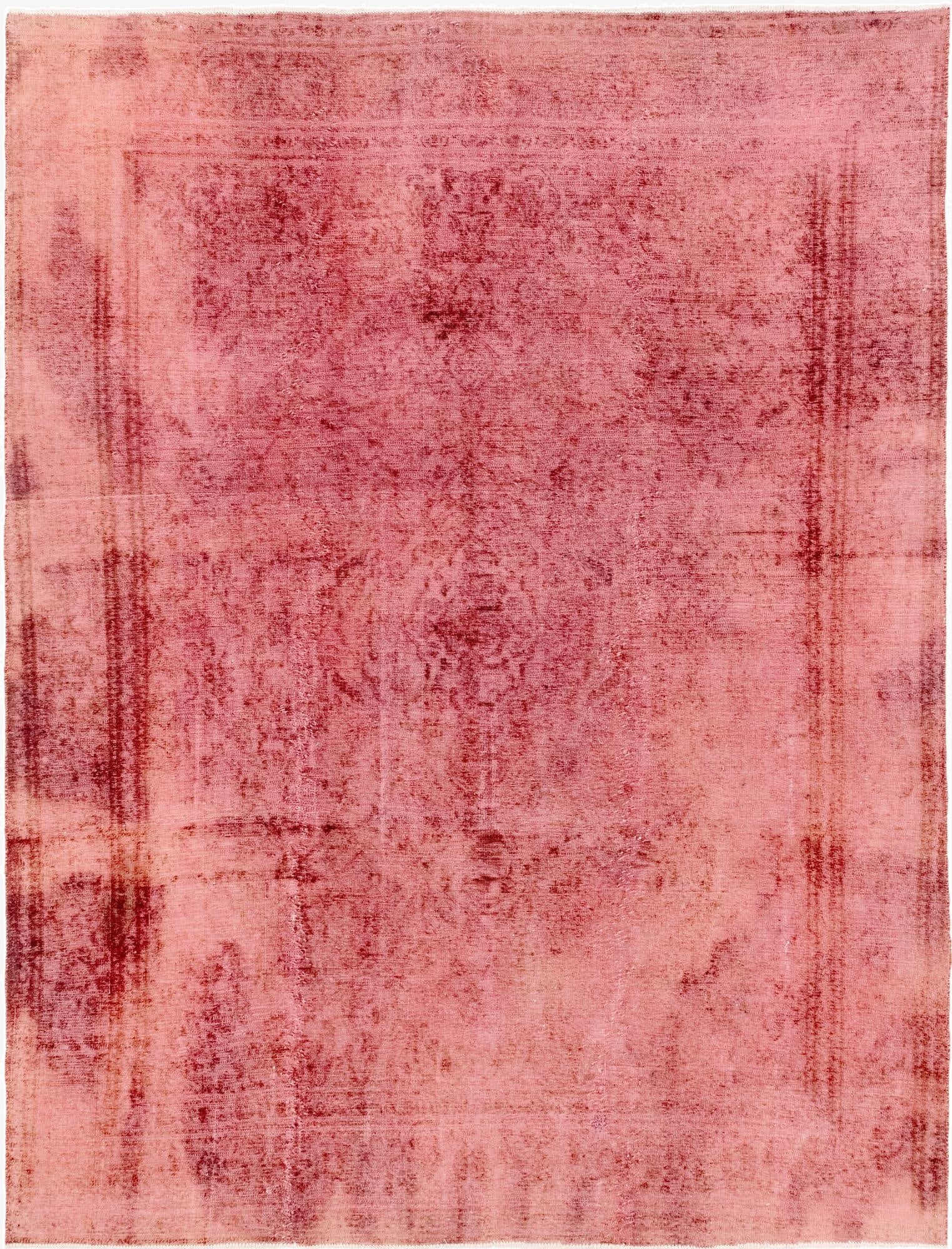  9' 2 x 12'  Hand Knotted Ultra Vintage Persian Wool Rug