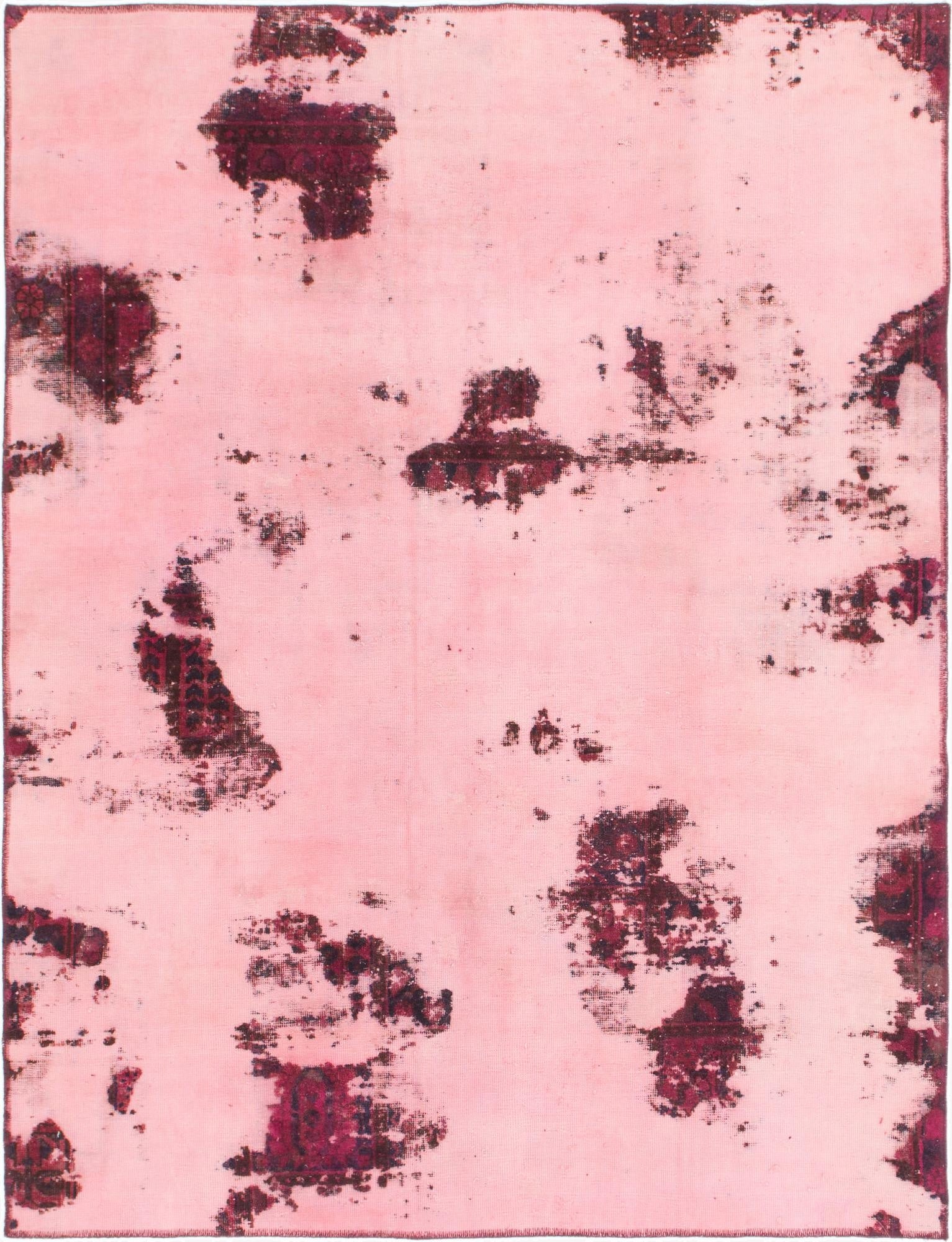  6' x 7' 10  Hand Knotted Ultra Vintage Persian Wool Rug