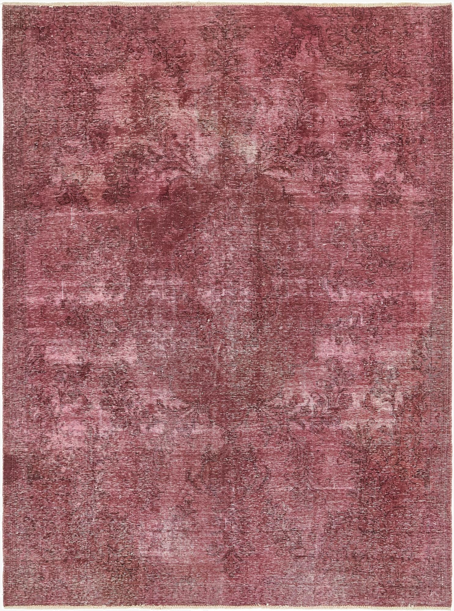  7' 5 x 10' 3  Hand Knotted Ultra Vintage Persian Wool Rug