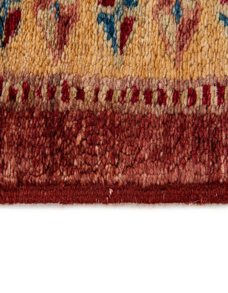 Detail image of  5' 1 x 7' 1  Hand Knotted Ziegler Wool Rug