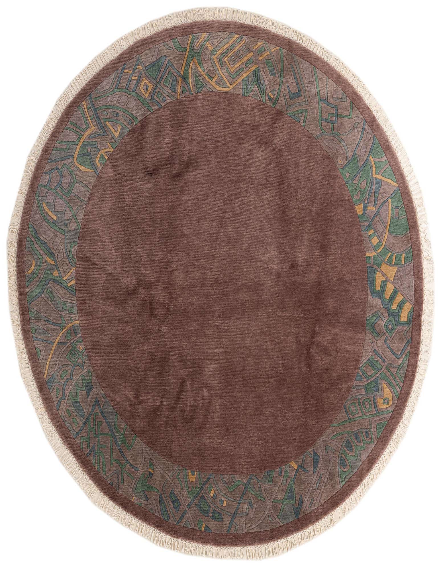Primary image  7' 5 x 7' 6  Hand Knotted Tibet Wool Round Rug