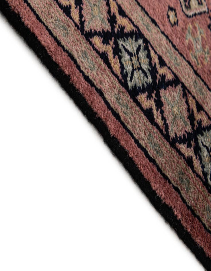 Detail image of  2' 9 x 9' 9  Hand Knotted Bokhara Oriental Wool Runner Rug