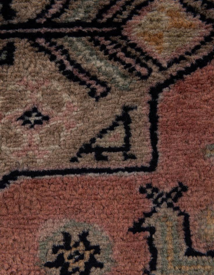 Detail image of  2' 9 x 9' 9  Hand Knotted Bokhara Oriental Wool Runner Rug
