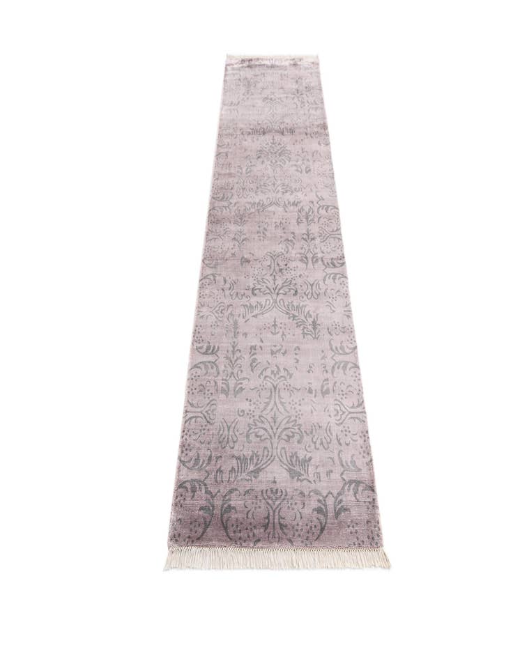 Detail image of  2' 6 x 9' 10  Hand Knotted Darya Wool Runner Rug