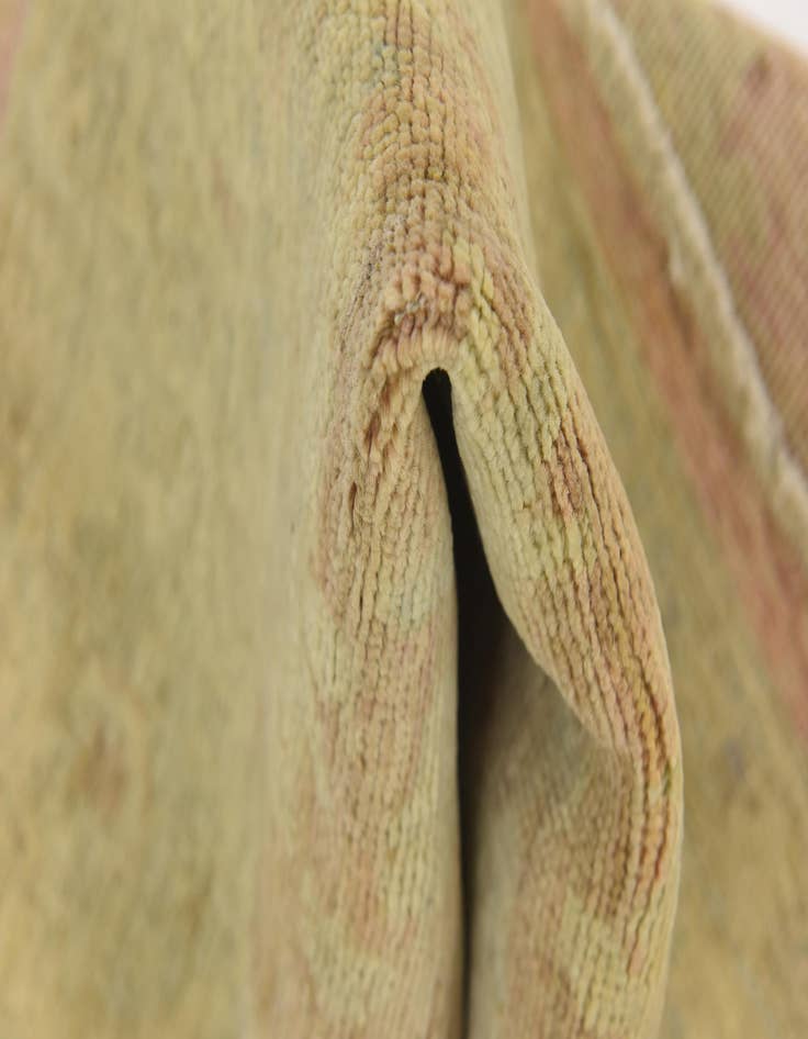 Detail image of  2' 7 x 9' 8  Hand Knotted Peshawar Ziegler Runner Rug