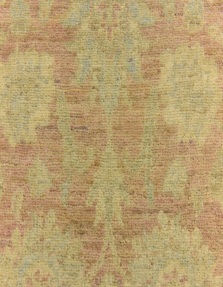 Detail image of  2' 7 x 9' 8  Hand Knotted Peshawar Ziegler Runner Rug