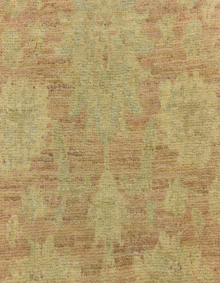 Detail image of  2' 7 x 9' 8  Hand Knotted Peshawar Ziegler Runner Rug