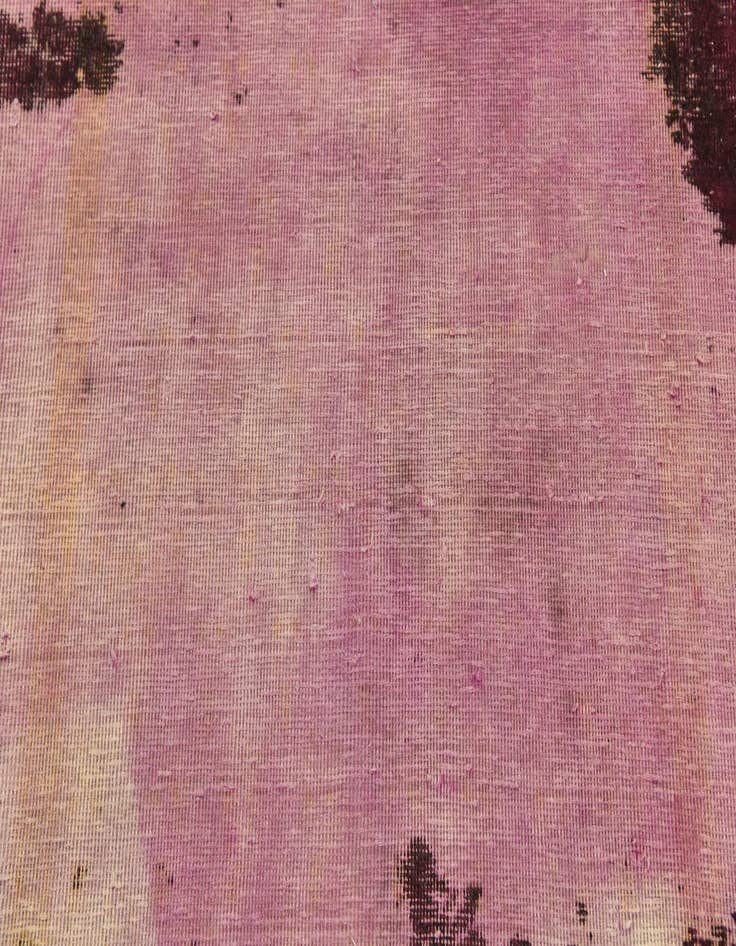 Detail image of  3' x 9' 10  Hand Knotted Ultra Vintage Persian Wool Runner Rug