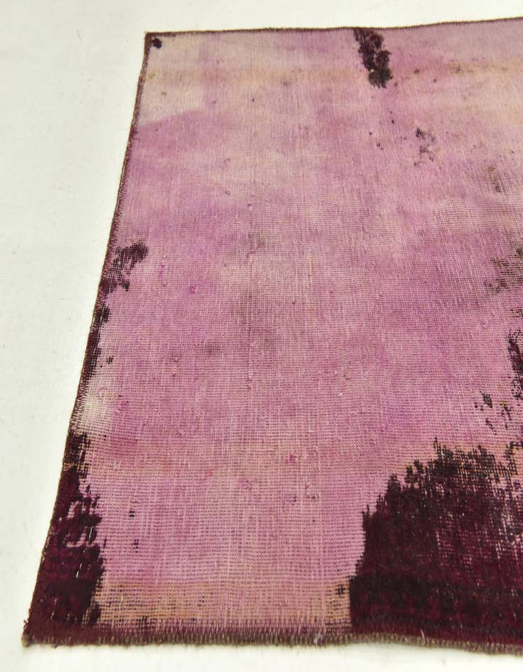 Detail image of  3' x 9' 10  Hand Knotted Ultra Vintage Persian Wool Runner Rug