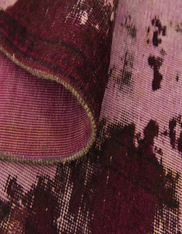 Detail image of  3' x 9' 10  Hand Knotted Ultra Vintage Persian Wool Runner Rug