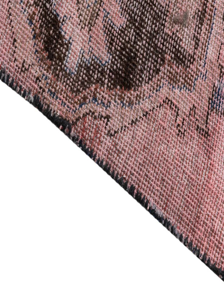 Detail image of  2' 8 x 6' 5  Hand Knotted Ultra Vintage Persian Wool Runner Rug