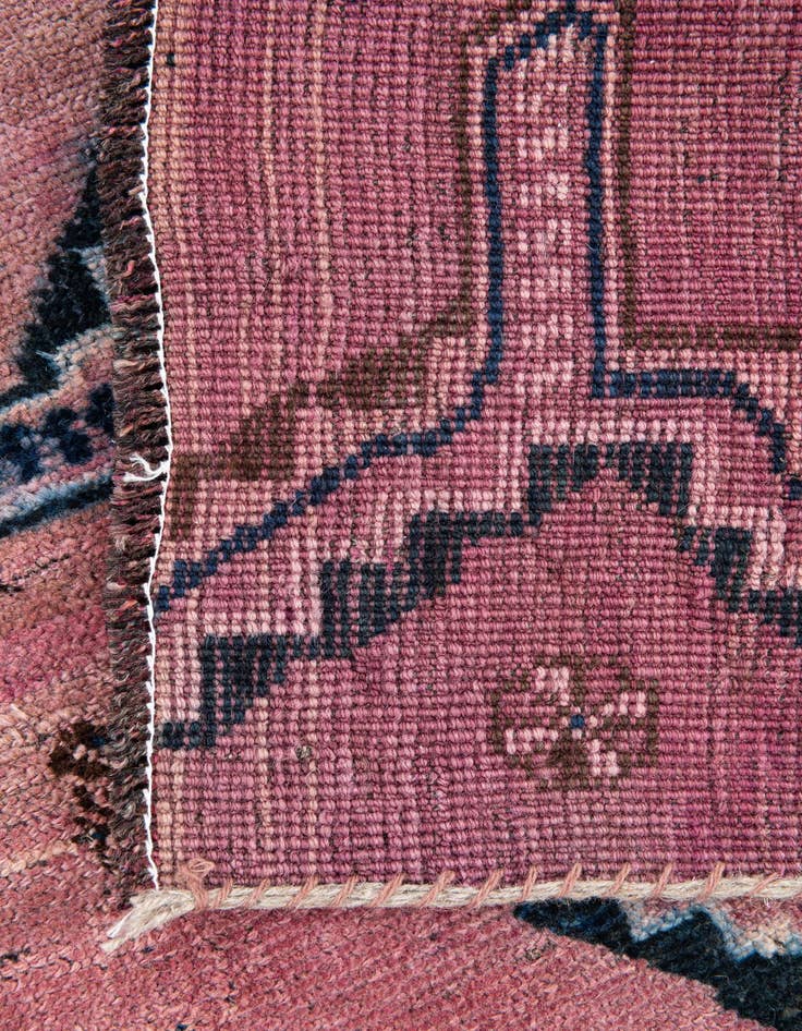 Detail image of  3' x 6' 9  Hand Knotted Ultra Vintage Persian Wool Runner Rug
