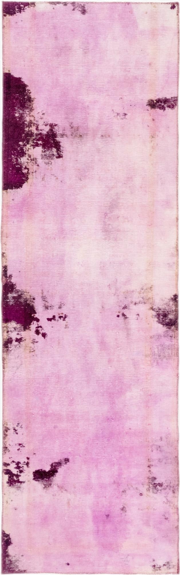  3' x 9' 10  Hand Knotted Ultra Vintage Persian Wool Runner Rug