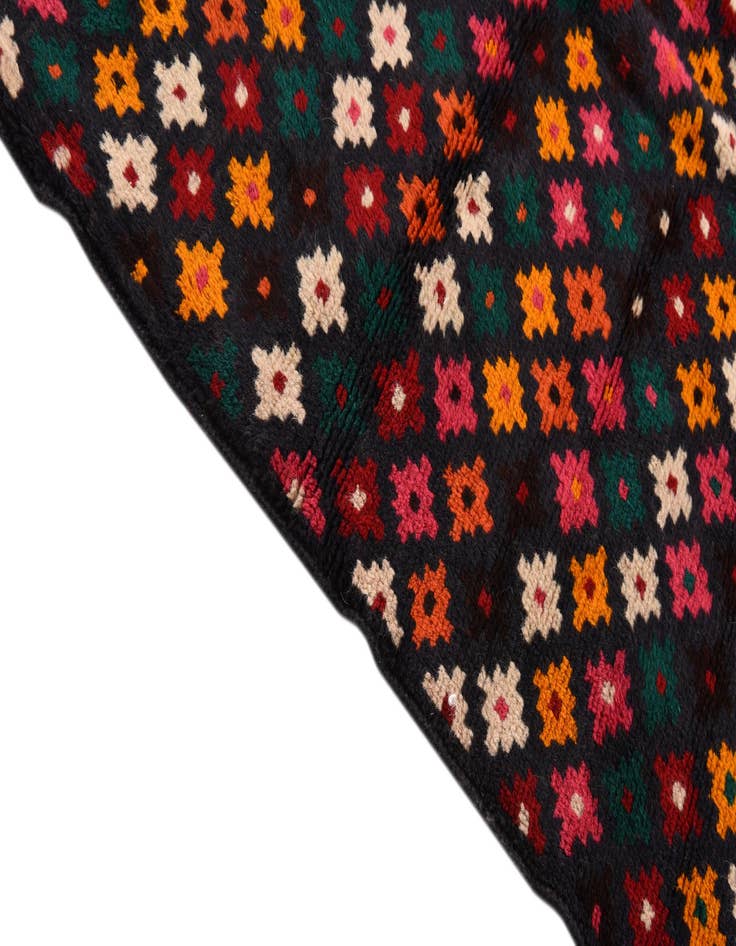 Detail image of  3' 10 x 5' 7  Hand Knotted Balouch Wool Rug