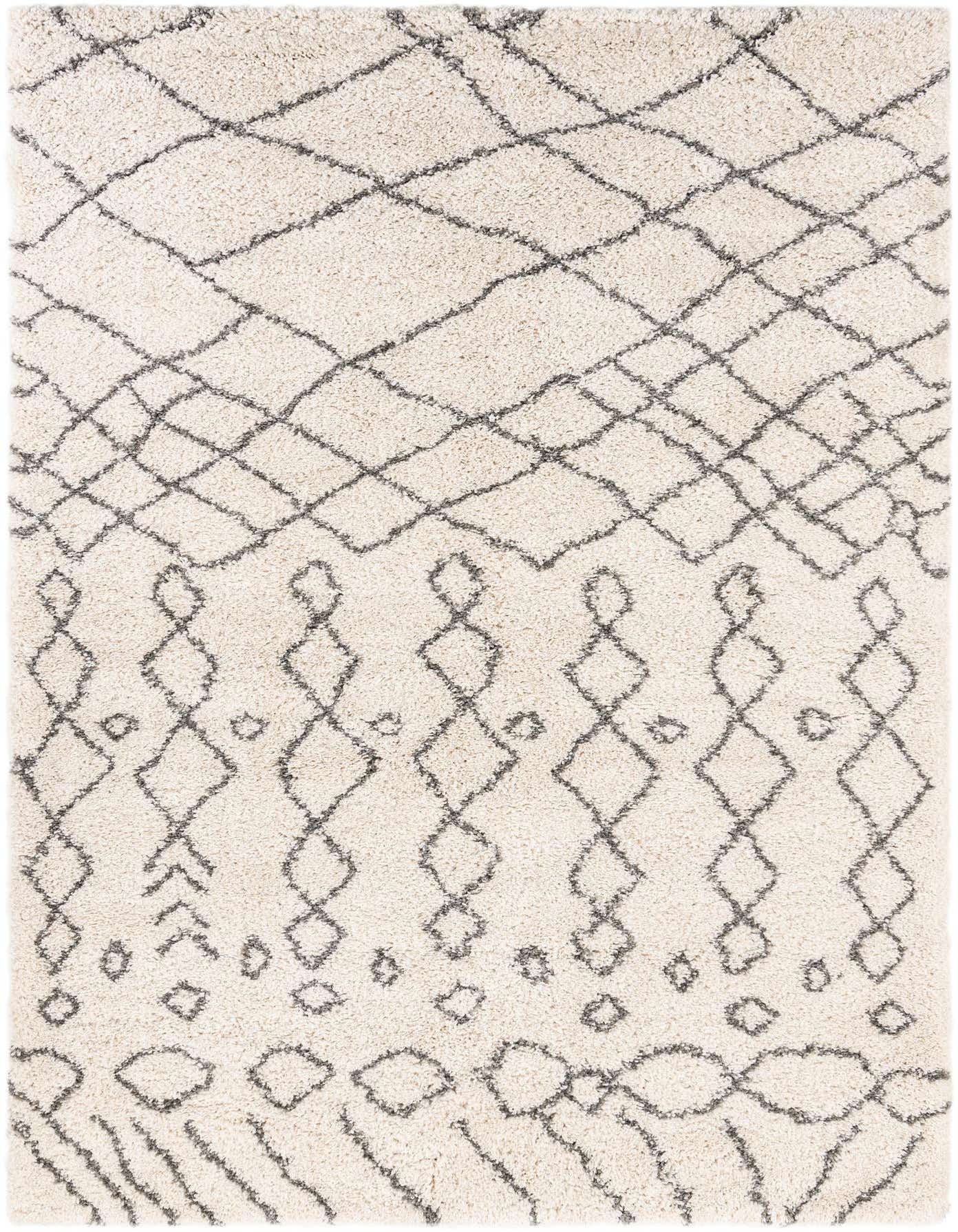 Primary image  7' x 10' Moroccan Shag Rug