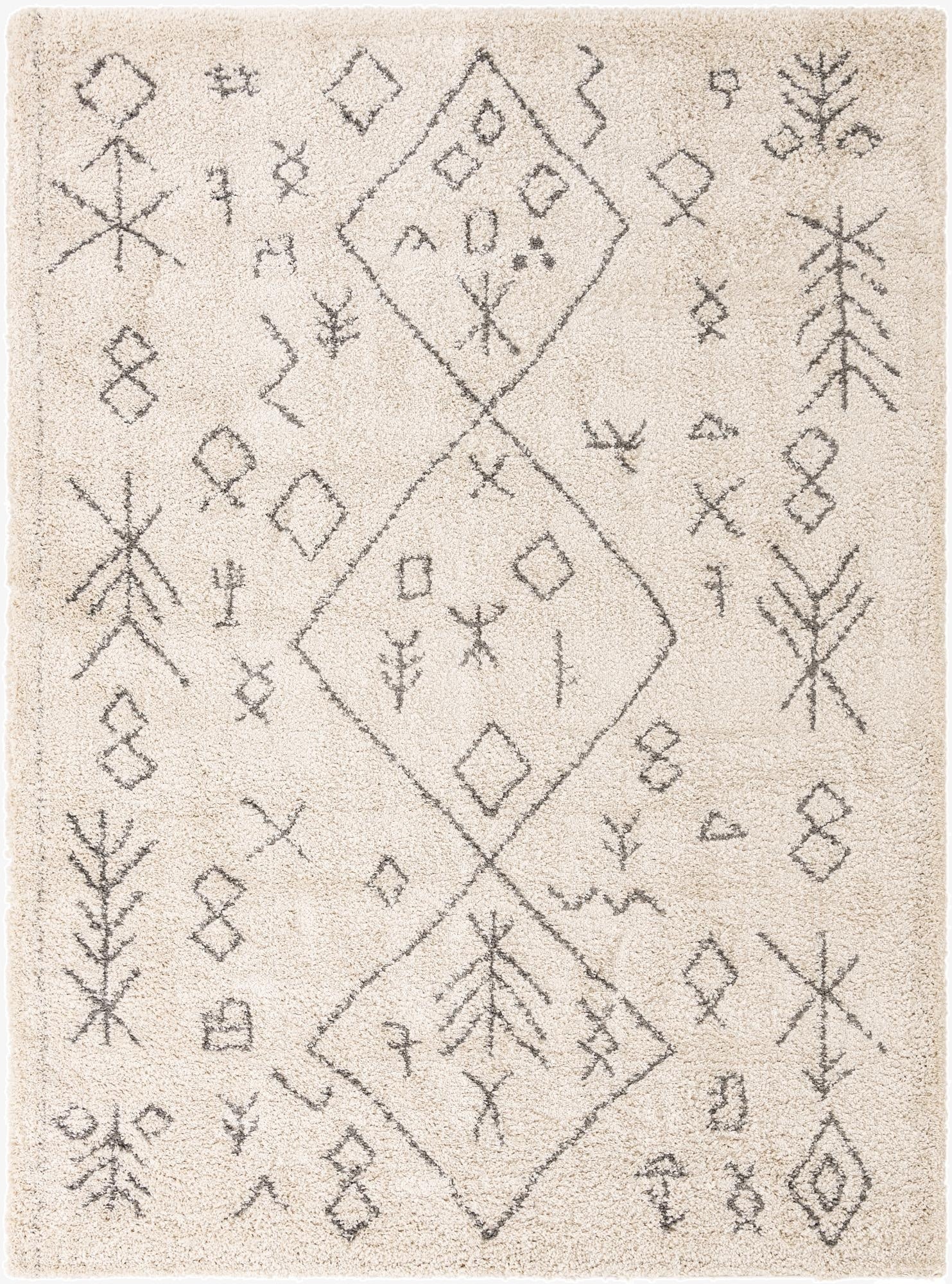 Primary image  9' x 12' 2 Moroccan Shag Rug