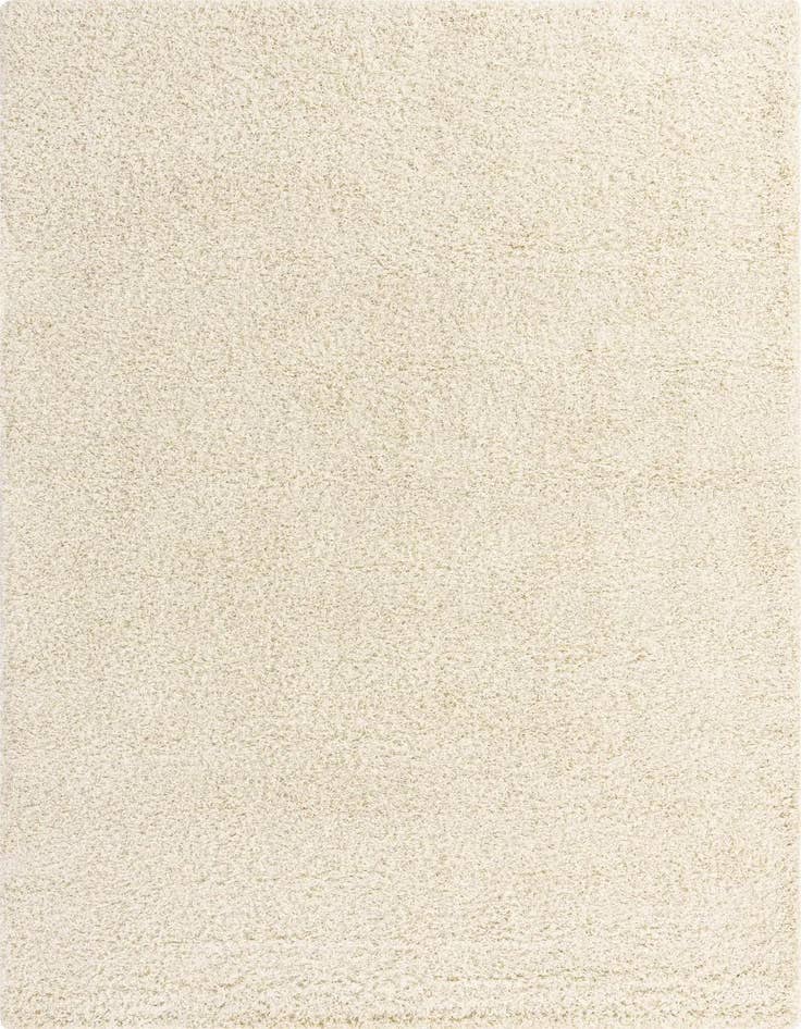8' x 11' Solid Shag Rug