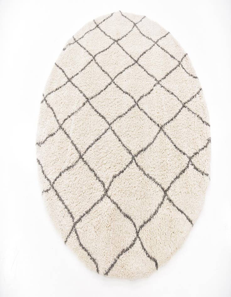 Detail image of  8' x 8' Moroccan Shag Round Rug