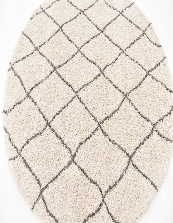 Detail image of  8' x 8' Moroccan Shag Round Rug