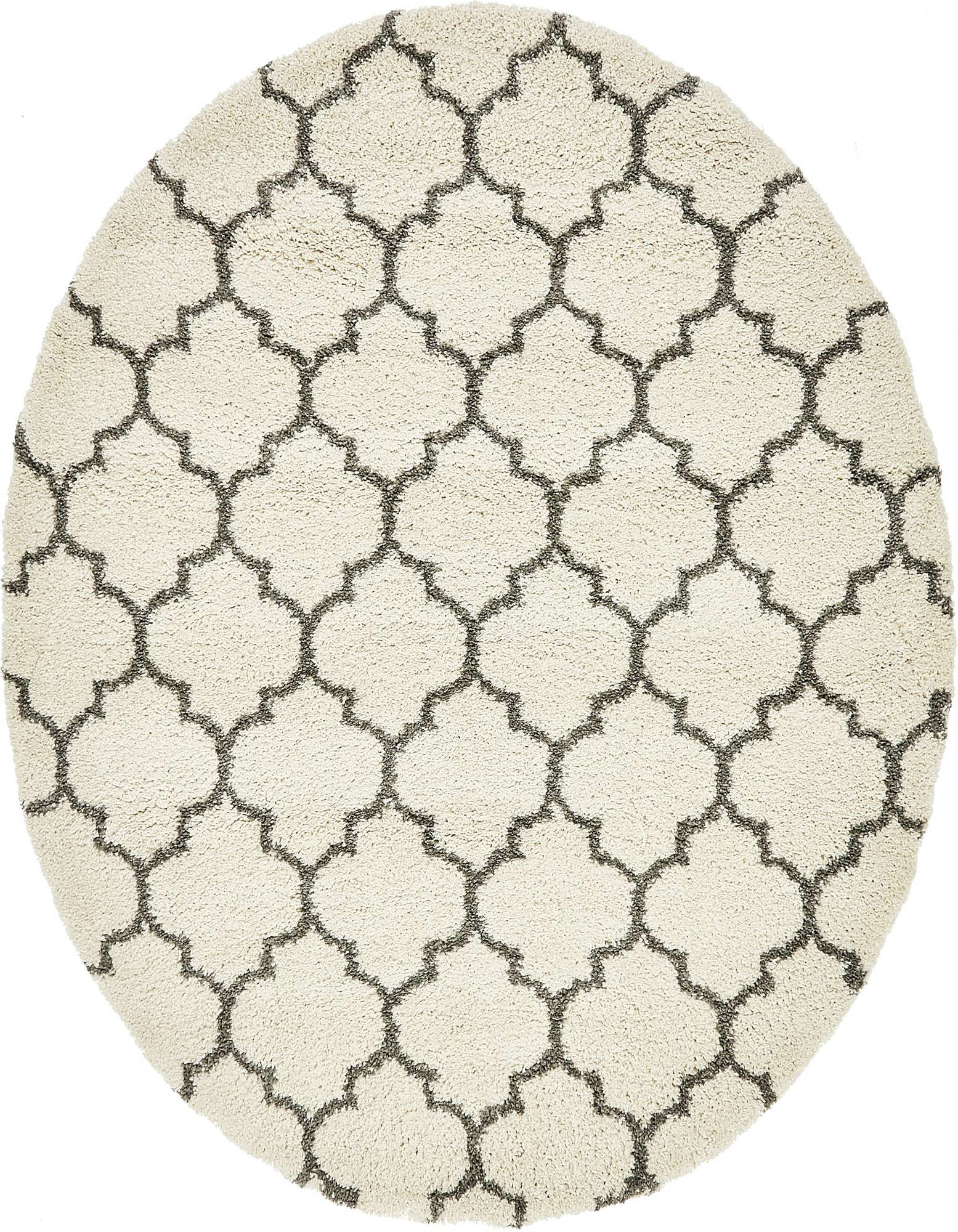 Primary image  8' x 8' Moroccan Shag Round Rug