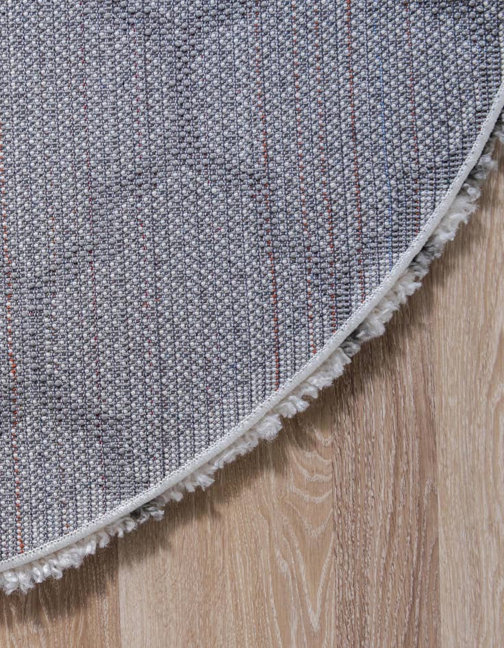 Detail image of  8' x 8' Moroccan Shag Round Rug