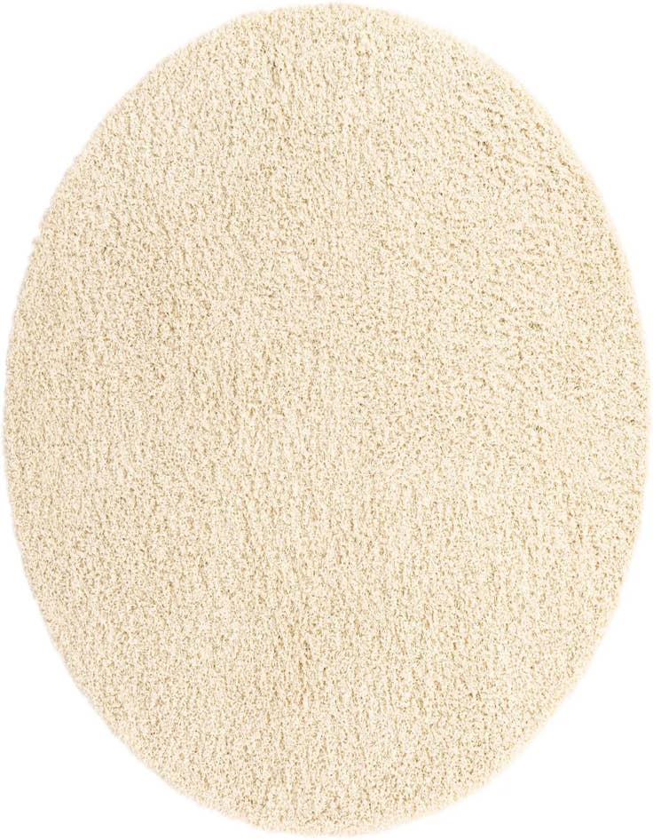 Detail image of 3' x 3' Solid Shag Round Rug