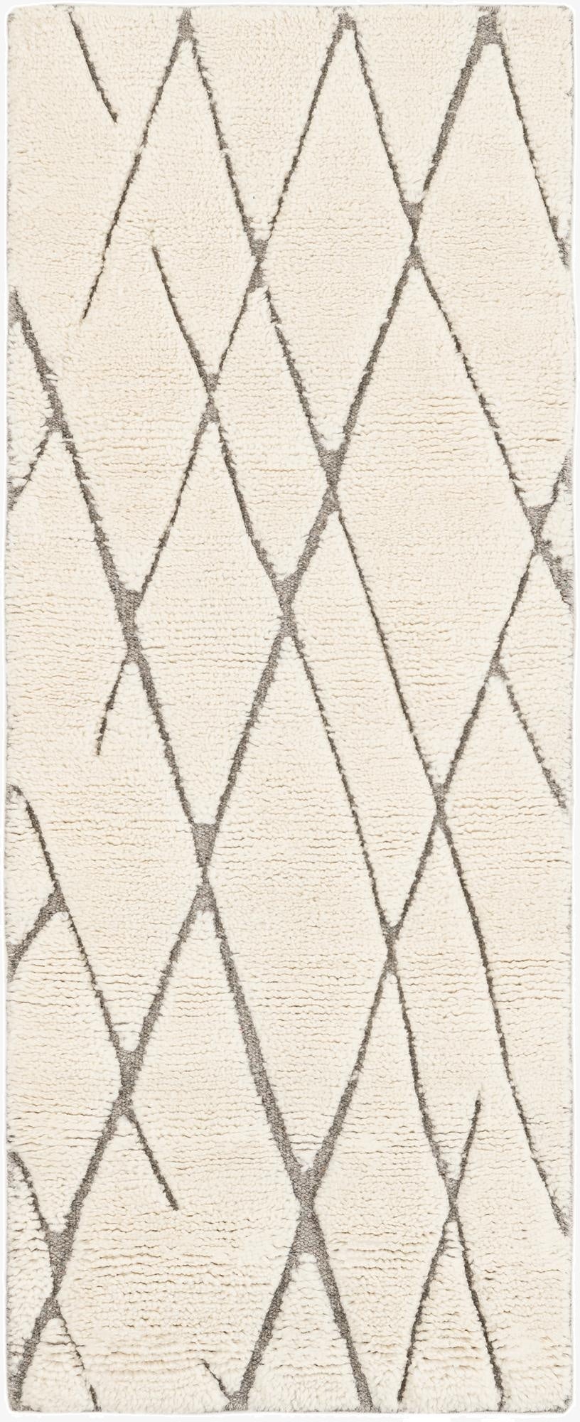  2' x 5' 1 Atlas Moroccan Wool Runner Rug