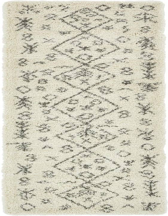 Detail image of  2' 7 x 10' Moroccan Shag Runner Rug