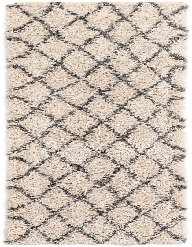 Detail image of  2' x 7' Moroccan Shag Runner Rug