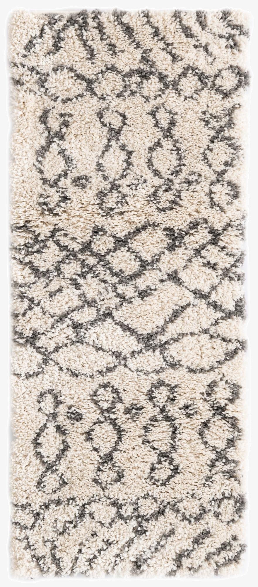  2' x 5' Moroccan Shag Runner Rug