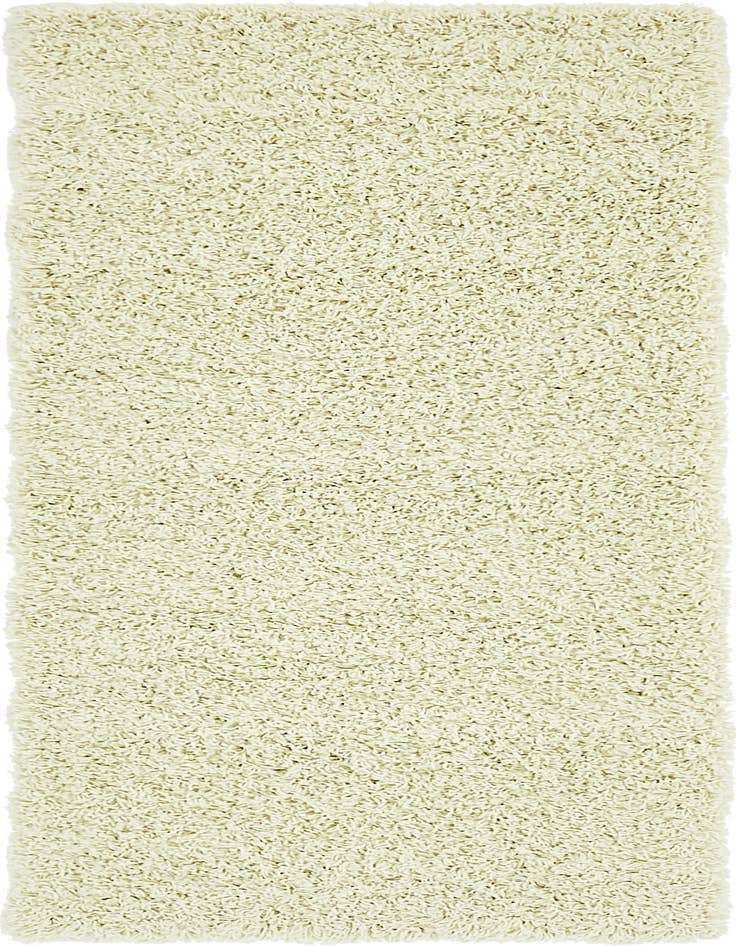 Detail image of  2' x 6' Solid Shag Runner Rug