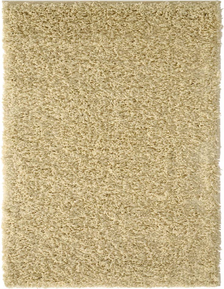 Detail image of 2' x 4' Solid Shag Runner Rug
