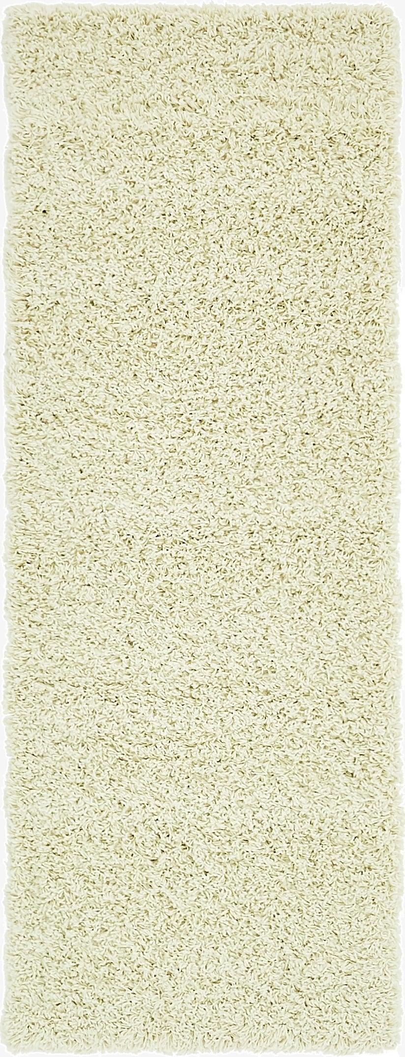  2' x 6' Solid Shag Runner Rug