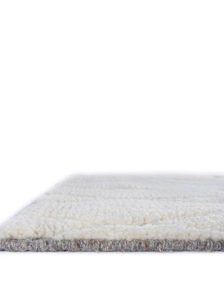 Detail image of  10' x 10' Atlas Moroccan Wool Square Rug