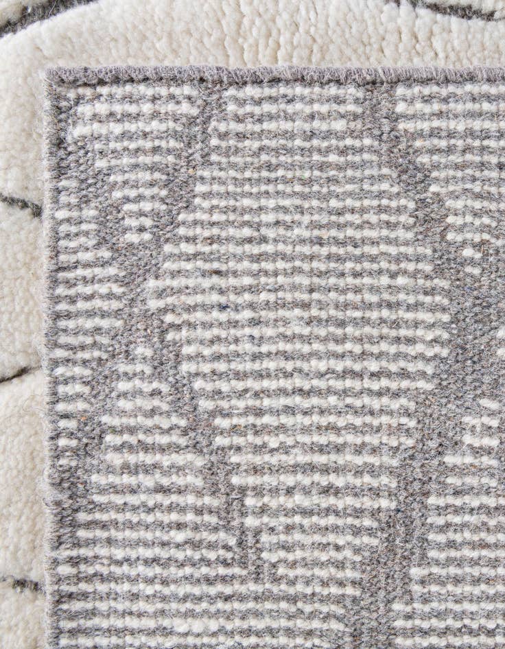Detail image of  10' x 10' Atlas Moroccan Wool Square Rug